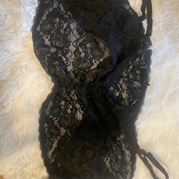 Black Lace Bralette NWT Torrid Curve size 6 - Picture 9 of 9